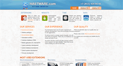Desktop Screenshot of hastware.com