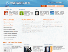 Tablet Screenshot of hastware.com